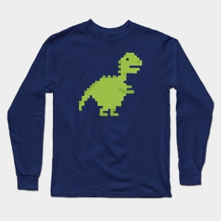 Pixel Dino Long Sleeve T-Shirt